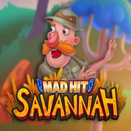 Logo of Mad Hit Savannah from RubyPlay at Wildroyal Casino